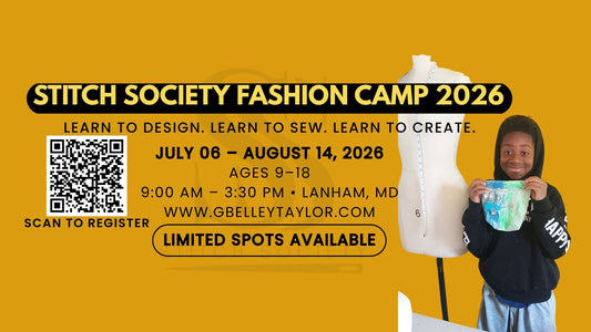 Stitch Society Fashion Camp – Summer